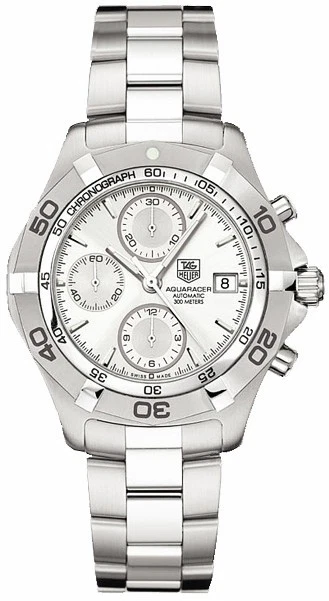 Tag Heuer Aquaracer CAF2111.BA0809 41mm Stainless Steel Chronograph Men's Watch