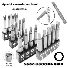 Special Shaped Screwdriver Set U-shaped Y-Type Triangle Screwdriver Bit