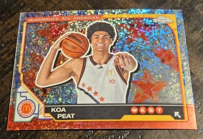 KOA PEAT | 2025 Topps Chrome McDonald's All American #51 | MCFLURRY