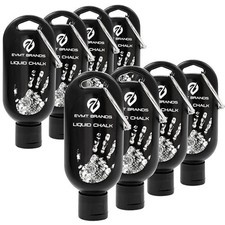 Liquid Chalk 8 Pack for Weightlifting, Gymnastics, Rock Climbing Grip