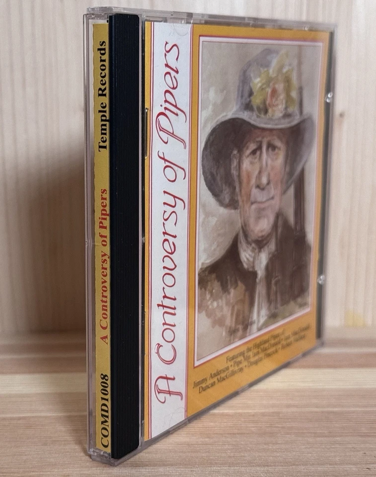 Bagpipe (Various) - Controversy of Pipers  (CD, 1995) Canada, Temple Records. Foto 3 de 4
