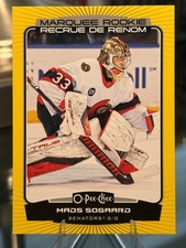 2022-23 O-Pee-Chee - Marquee Rookie Mads Sogaard #563 Yellow Border (RC)