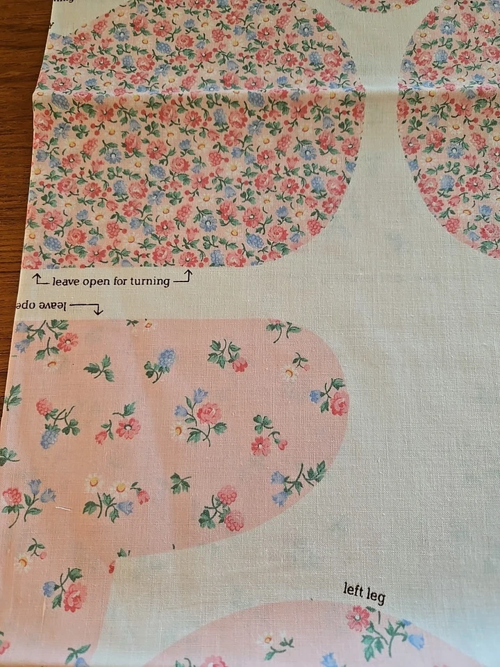 De colección CRANSTON VIP Corte N Coser Relleno Madre y Bebé Conejo Conejo Pascua ROSA Foto 4 de 4