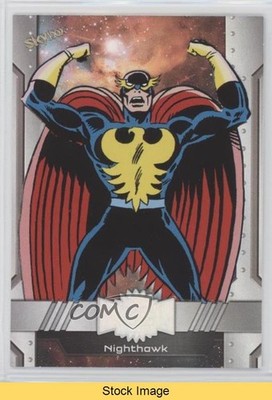 2024 Skybox Marvel Metal Universe Avengers Spectrum Nighthawk #163 READ 6kv