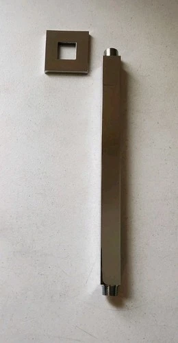 Signature Hardware SHRSC120SCP 12" Round Ceiling-Mount Shower Arm w Escutcheon - Picture 1 of 3