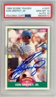 Ken Griffey Jr 1989 Score Traded Autograph Rookie Card #100T PSA 10 PSA/DNA 10