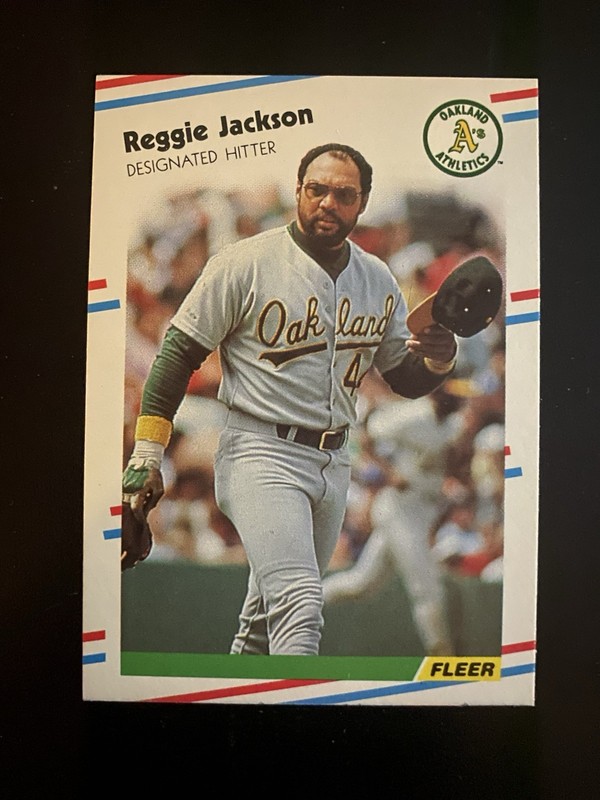 1988 Fleer - Reggie Jackson #283