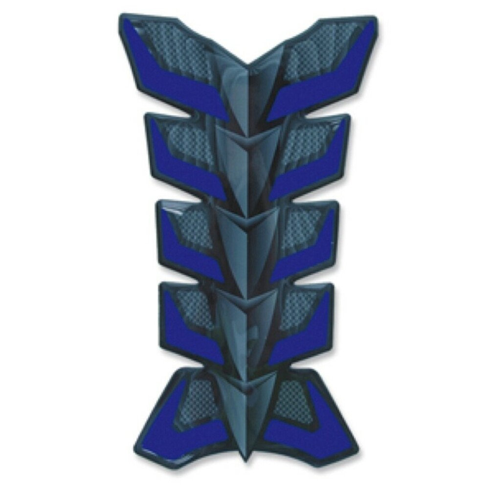 Carbon Tank Protector. Blue For Motorcycle Spare Parts Accessories Pieces