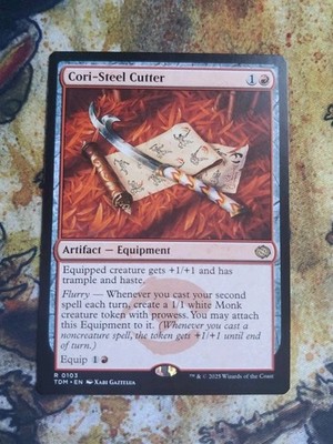Cori-Steel Cutter Tarkir Dragonstorm MTG 