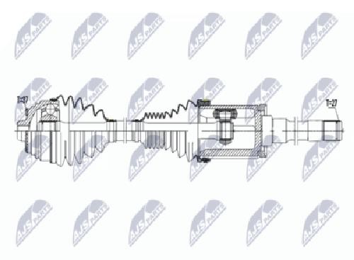 Original NTY Antriebswelle NPW-BM-178 FüR BMW-image