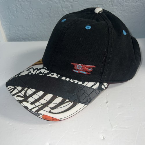 Robert Graham baseball Hat Cap Black Cotton Embroidered Lightweight Casual