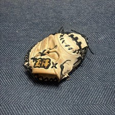 Tamazawa Hardball Catcher's Mitt Camel Large Used, Repaired, Soft Leather