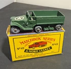 Vintage Original Boxed Lesney Matchbox #49 Army Half Track MK3 Die-Cast Car