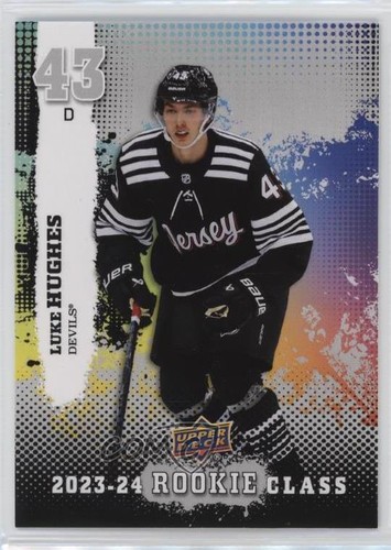 Luke Hughes #CC-7 2023 Upper Deck Commemorative Class card