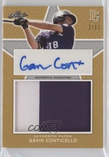 2020 Leaf Perfect Game National Showcase 2/12 Gavin Conticello Patch Auto nd3