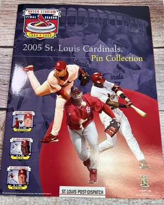 St. Louis Cardinals 2005 Pin Empty Collection Folder by St. Louis-Dispatch