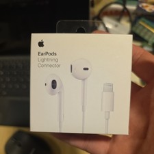 Apple EarPods with Lightning Connector In Ear Canal Headset - White