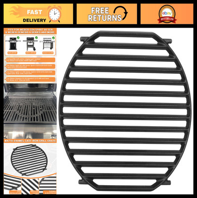 Cast Iron Griddle Plate for BBQ Grill, Replacement for GS4 Spirit II & Genesis I