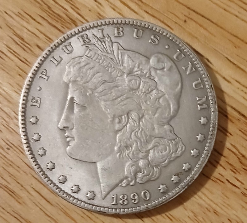 1890 S Morgan Silver Dollar