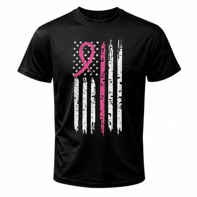 Pink Ribbon Awareness Women s Junior Fit Graphic Tee
