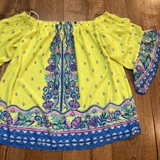 Las mejores ofertas en Blusa amarilla de Poliéster para Mujer