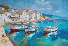 Andrew - In The Sunny Afternoon | Original Mixed Media On Canvas | Fine Art