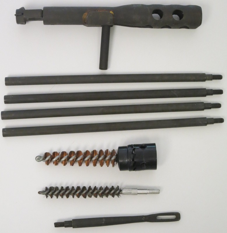 Rifle Cleaning Kit Bore Brushes, Rods, Combination Tool 8 PIECES