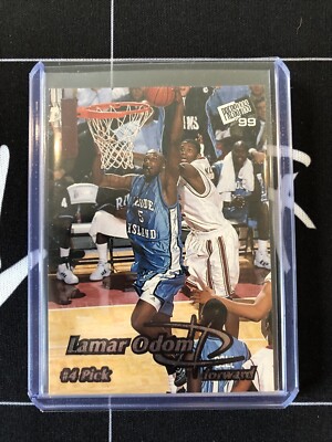1999-00 Press Pass99 Ncaa Lamar Odom Royal Crown Clippers Lakers # 4 NBA