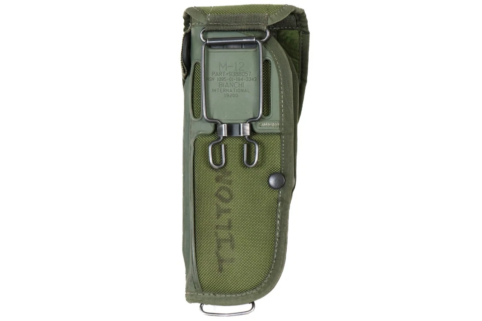 Зеленая армейская кобура BIANCHI M-12 OD Beretta M9 #9388057 под обе руки - Изображение 4 из 4