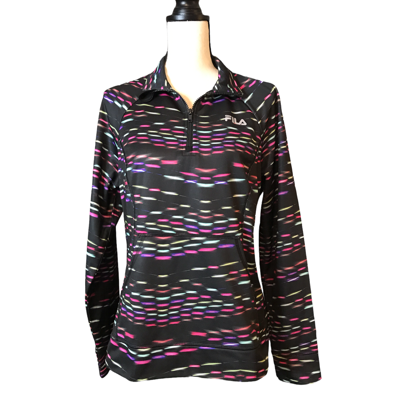 Giacca FILA Sport Quarter Zip multicolore taglia Large