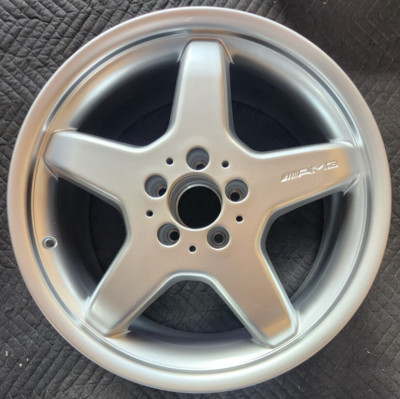 AMG 18'' MERCEDES CLK-CLASS OEM WHEEL RIM 18x8 1/2 2002-2009 REAR WHEEL
