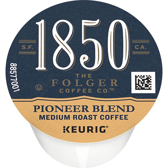 1850 The Folger Coffee Co Pioneer Blend Medium Roast Keurig 16 Kcups