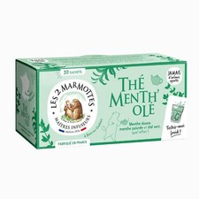 Thé Menth'olé - Thé vert 100% BIO à la menthe douce et poivrée - Vitalité et ...