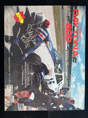 Richard Petty signed 1979 Daytona 500 Program JSA COA Rare NASCAR Auto E273 - Picture 2 of 9