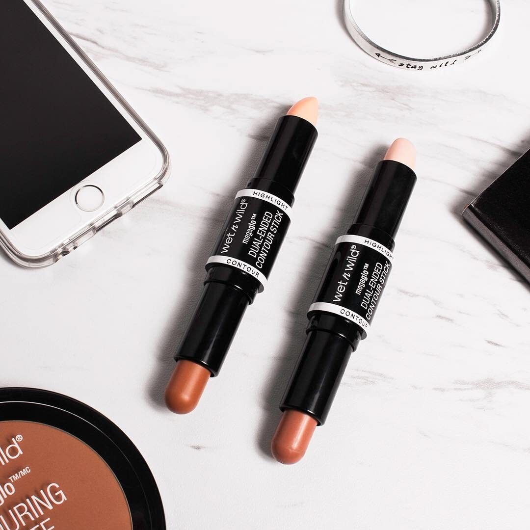 Precise Dual Ended Highlighter Contour Stick Effortlessly Enhancing Your Feature