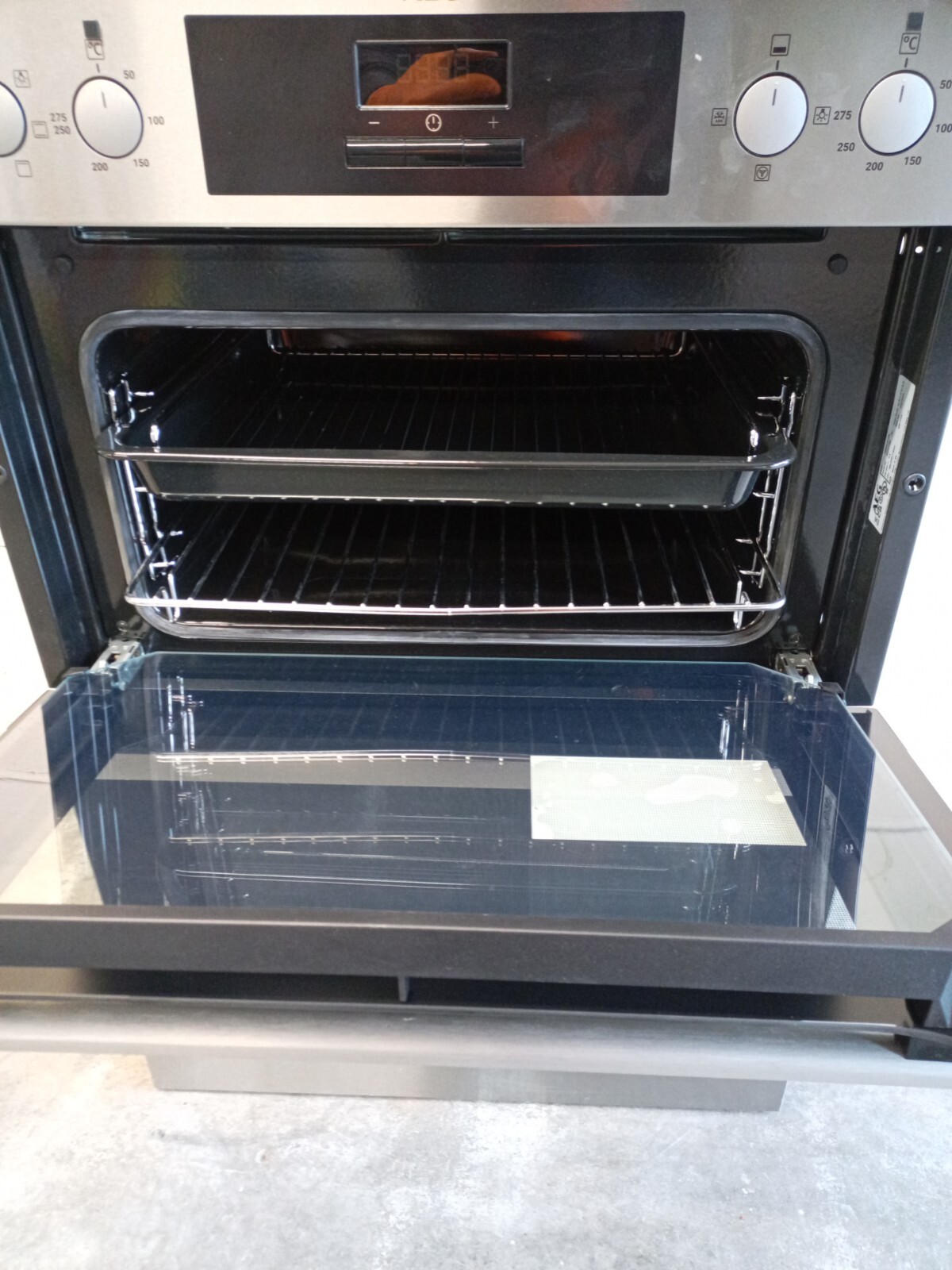 New Graded AEG DEB331010M Builtin Double Electric Oven RRP £799 UK Del