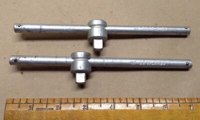 Pair Of Vintage Plomb Sliding T Bar 3/8  WF-22  INV-AD30