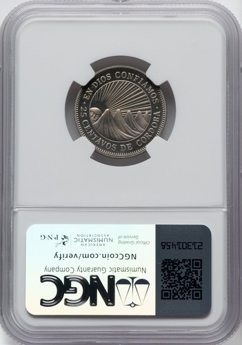 Nicaragua - 1972 5pc Proof Set - NGC PF68 & PF67 - INCREDIBLE QUALITY! - Picture 12 of 20