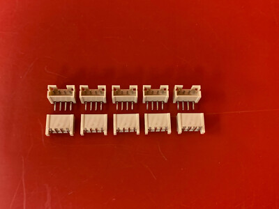 10x S4B-PH-K JST CONNECTOR HEADER PH SIDE 4 POSITION 2MM