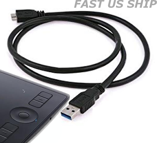 Full Length Data/Power/Charge Cable INTUOS Pro PTH460, PTH660 & PTH860 eBay