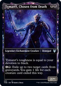 Tymaret, Chosen from Death - Foil - Showcase x1 - Theros Beyond Death - NM-Mint,