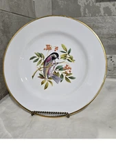 Spode Audubon Birds Chestnut-Backed Chickadeo Dinner Plate