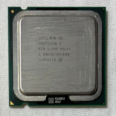 Intel Pentium D Socket 775 3000mhz 800mhz 930 (SL94R)