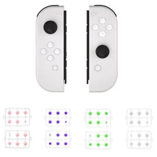 Jelly Buttons with Symbol Replacement for Nintendo Switch Joy con & OLED Joy con