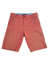 Tommy Hilfiger Boys Red Chino Shorts Size: 16 Pre-owned