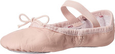 Girl'S Dance Bunnyhop Full Sole Leather Ballet Slipper/Shoe