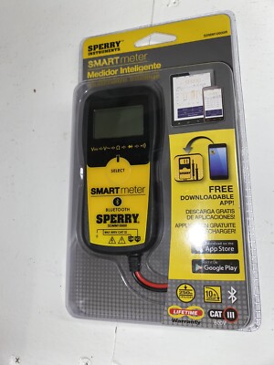 Sperry Instruments Sdmm10000r Digital Multimeter, 600 Max. Ac Volts, 600 Max.