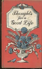 Thoughts For A Good Life Peter Pauper Press Hardcover Dust Jacket