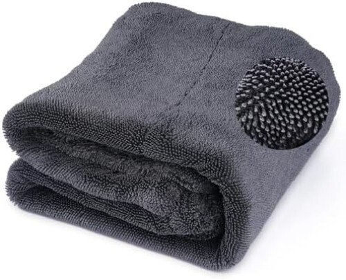 PEASUG Microfiber Towels for Cars, Double Sided Car Drying Towel Detailing Wash