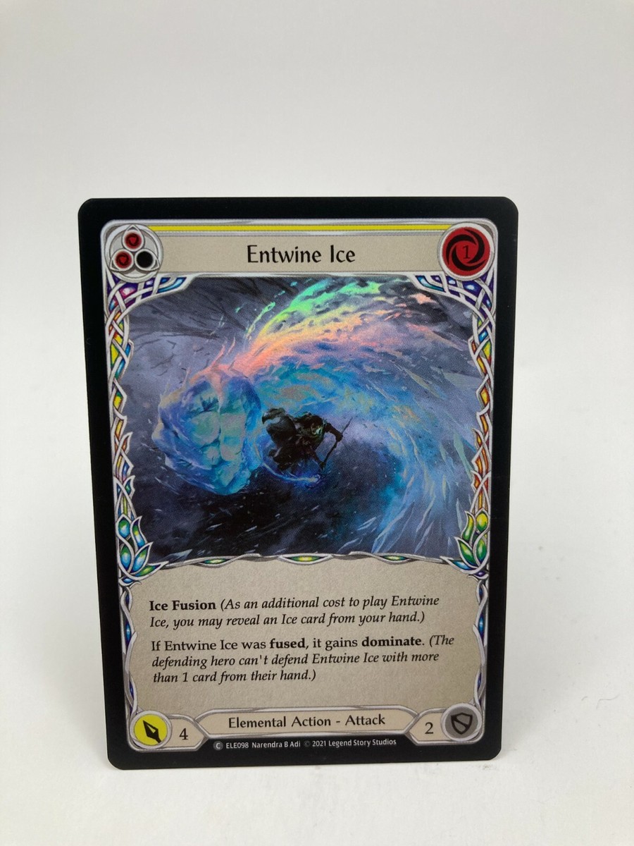 Entwine Ice NM* FOIL Tales Of Aria Flesh And Blood 098 ENG (Yellow)  -UnltdCards | eBay